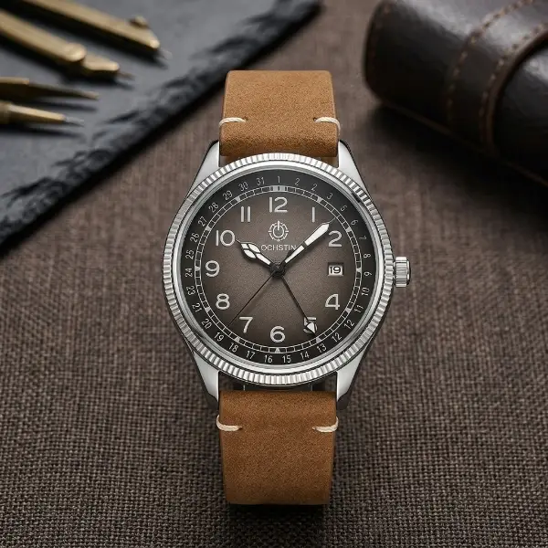 Untitled (600 x 600 px) (2) Premium Classic Round Dial Design OCELEX (OL-205) - Image 1