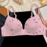 Japanese cartoon cute girl underwear Cute Push Up Bra - Image 4