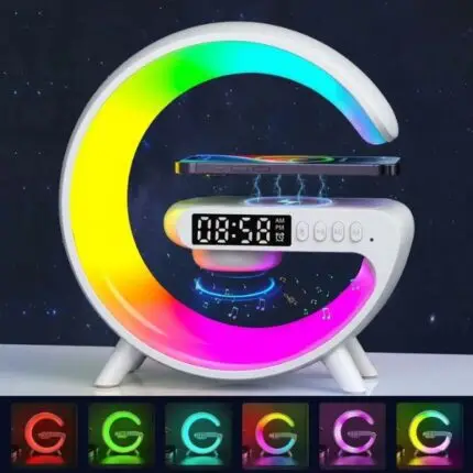 G63 Atmosphere RGB Light Bluetooth Speaker With Mobile Wireless Charging