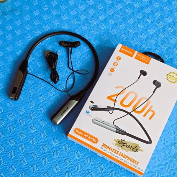 Recrsi Neckband 200hrs Wireless Earphones - Image 1
